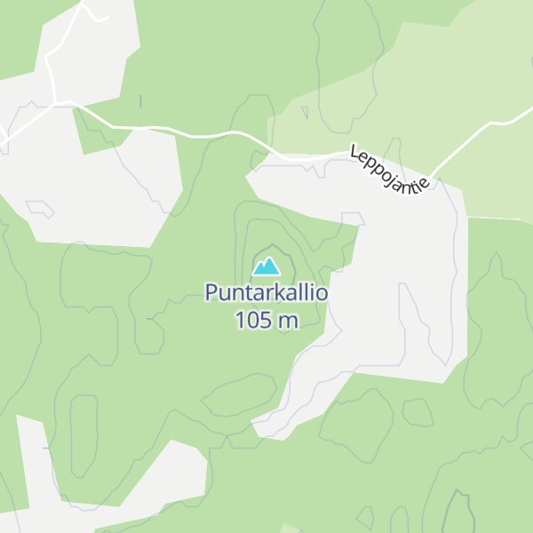 Map of Puntarkallio
