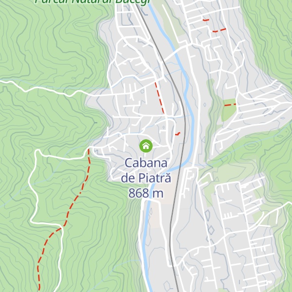 Map of Cabana de Piatră