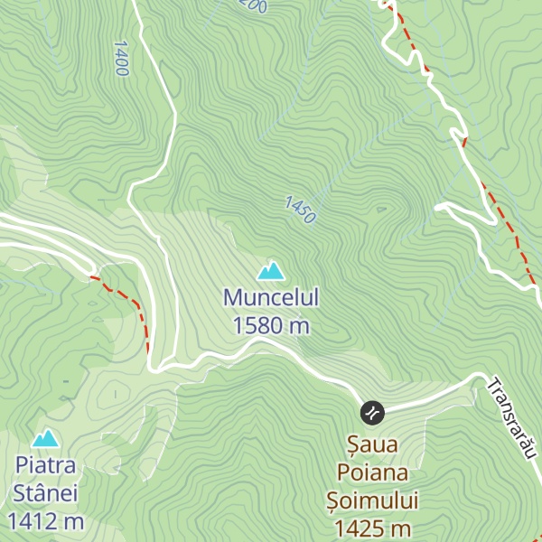 Map of Muncelul