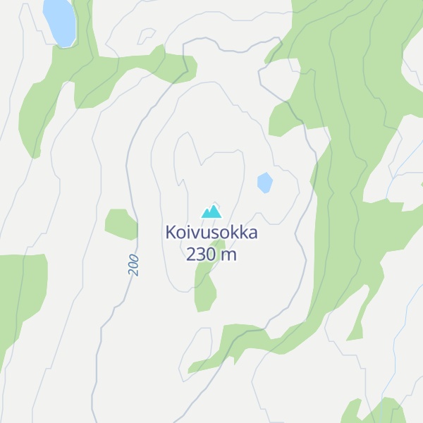 Map of Koivusokka