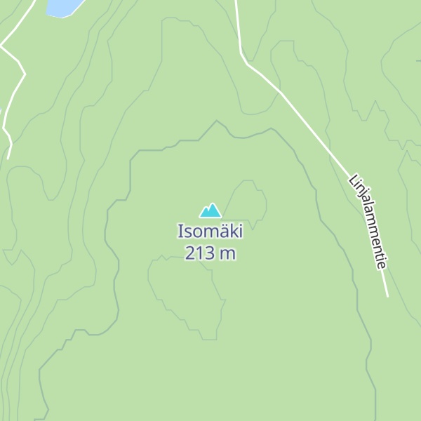 Map of Isomäki