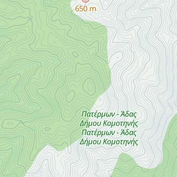 Map of Kapnismeno