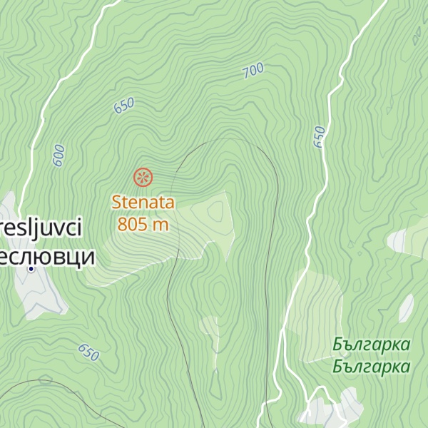 Map of Bzovec