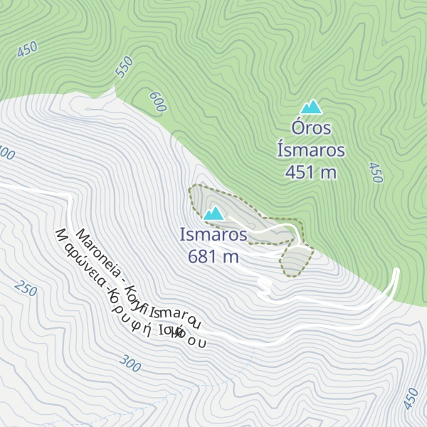 Map of Ismaros