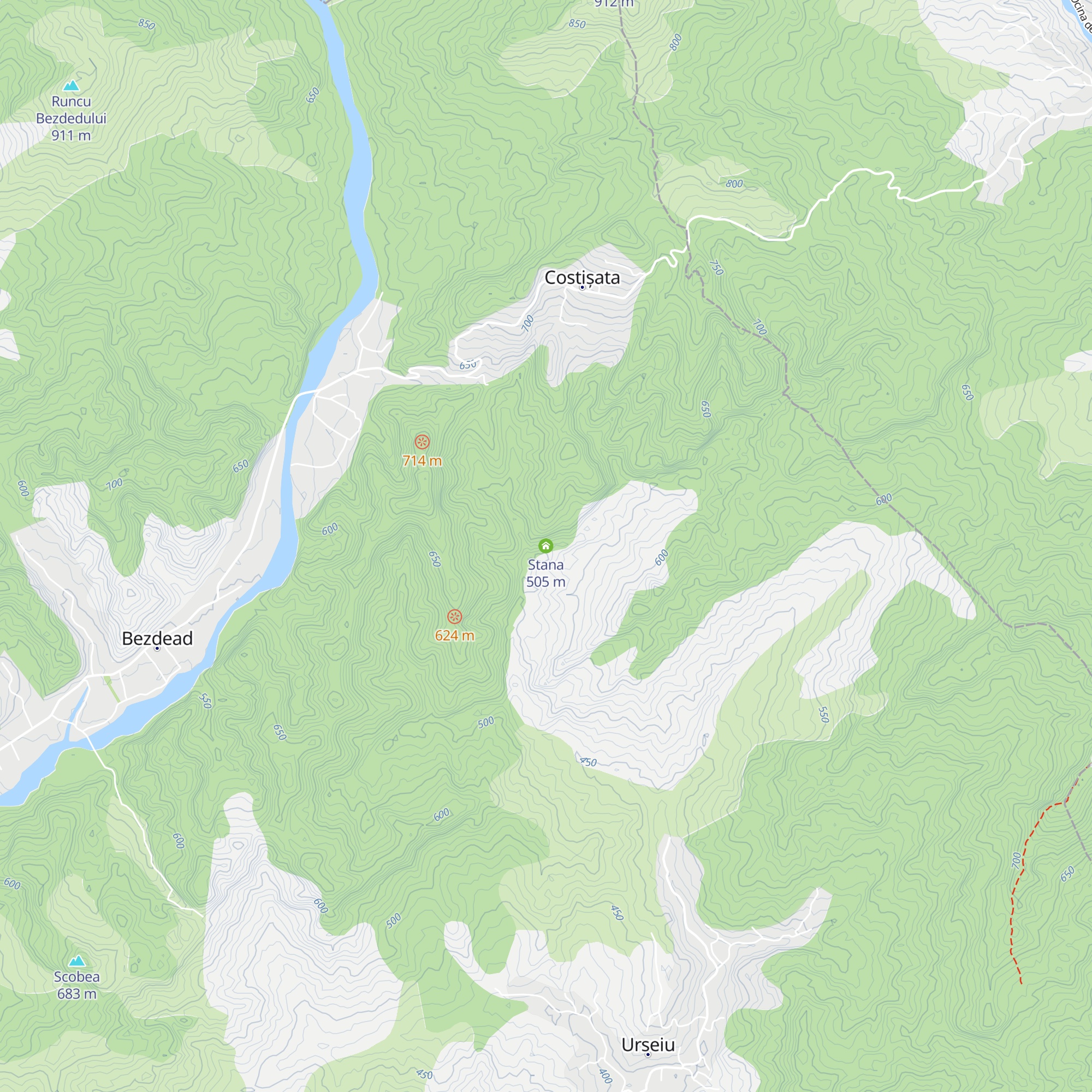 Stana map