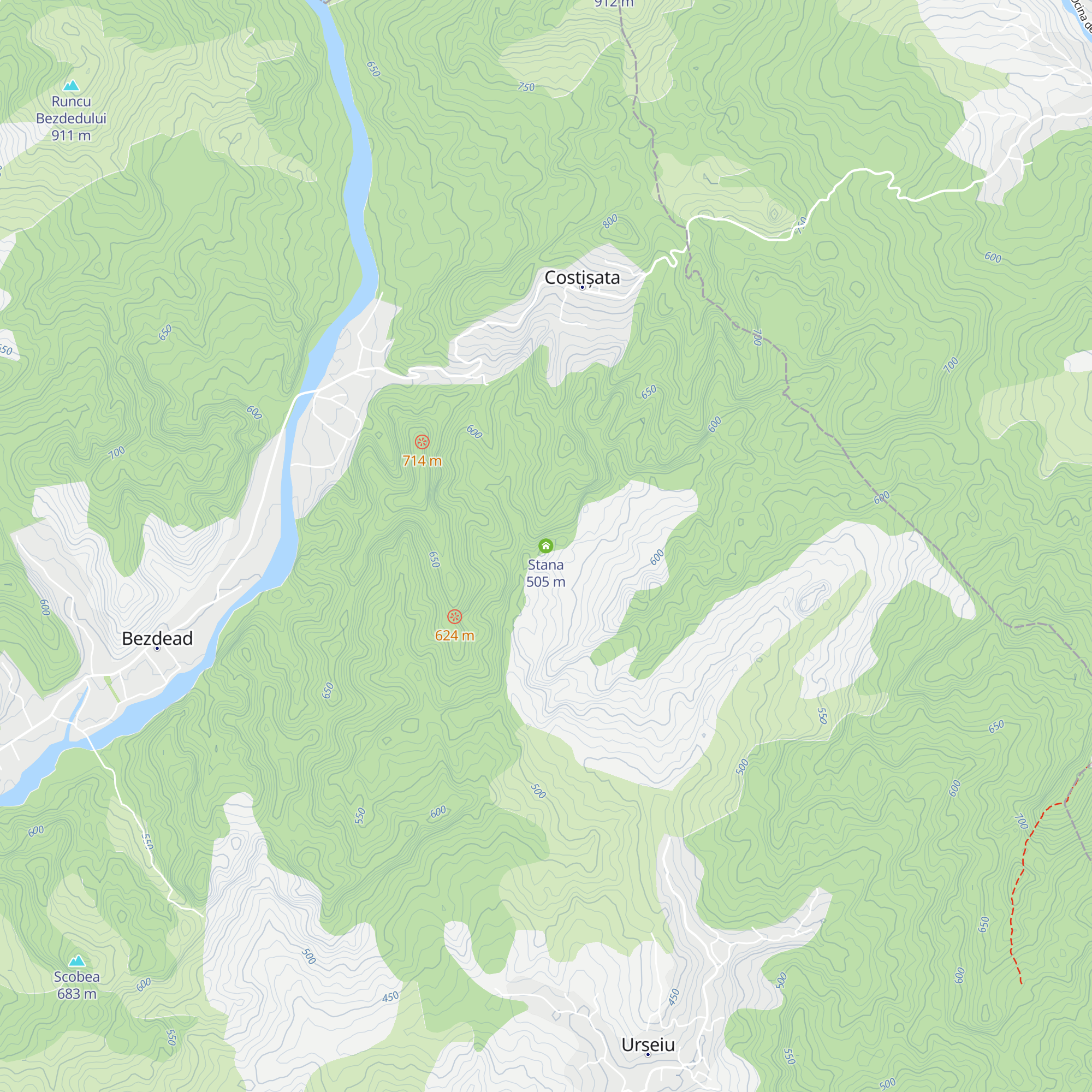 Stana map