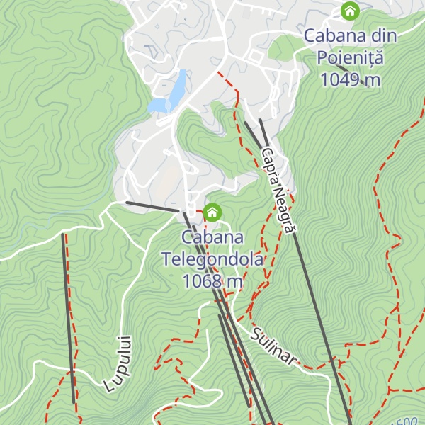 Map of Cabana Telegondola