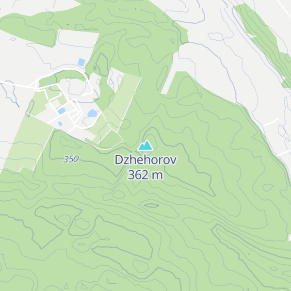 Map of Dzhehorov