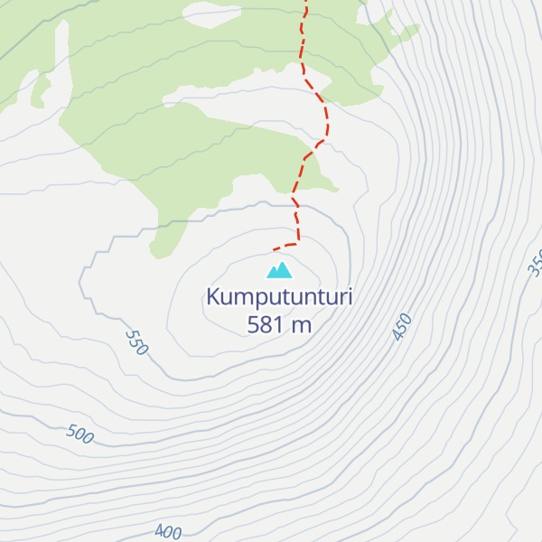 Map of Kumputunturi Day Trip Hut