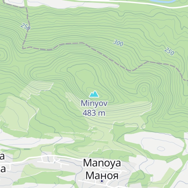 Map of Minyov