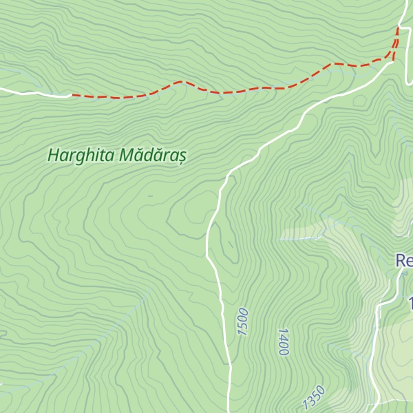 Map of Muntele Ascuțit