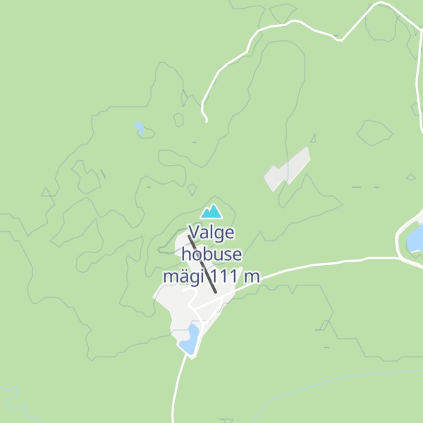 Map of Valge hobuse mägi