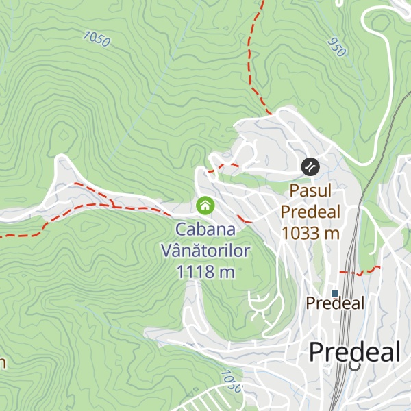 Map of Cabana Vânătorilor