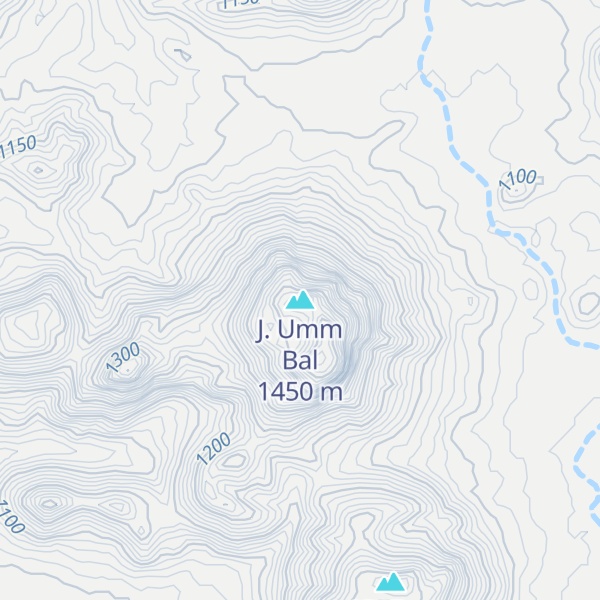 Map of J. Umm Bal