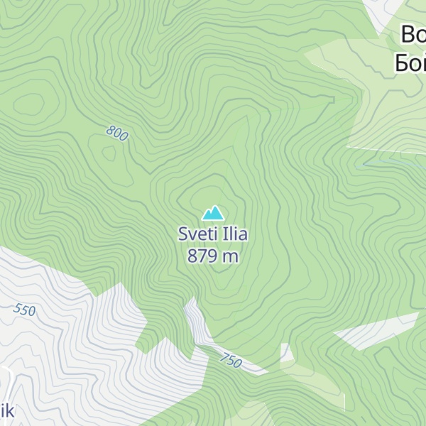 Map of Sveti Ilia