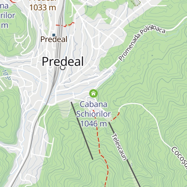 Map of Cabana Schiorilor