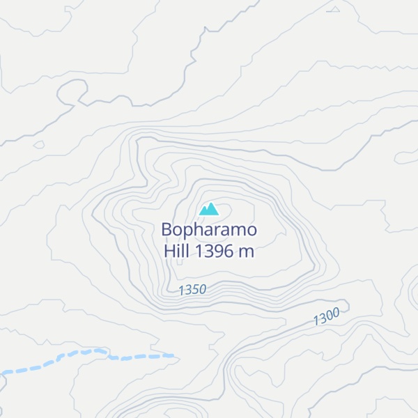Map of Bopharamo Hill