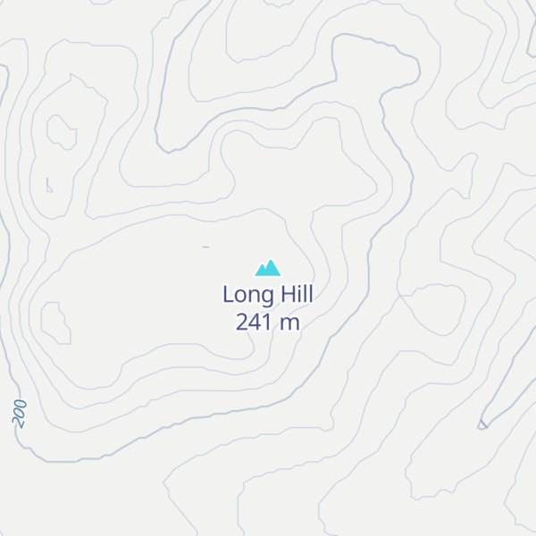 Map of Long Hill