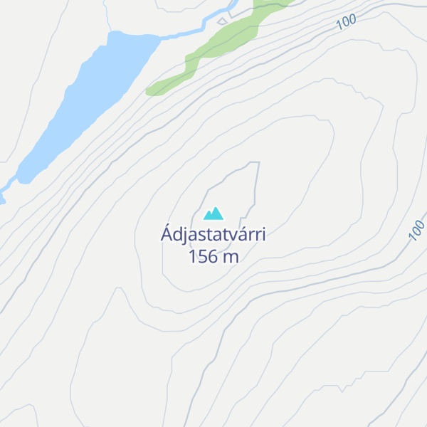 Map of Ádjastatvárri