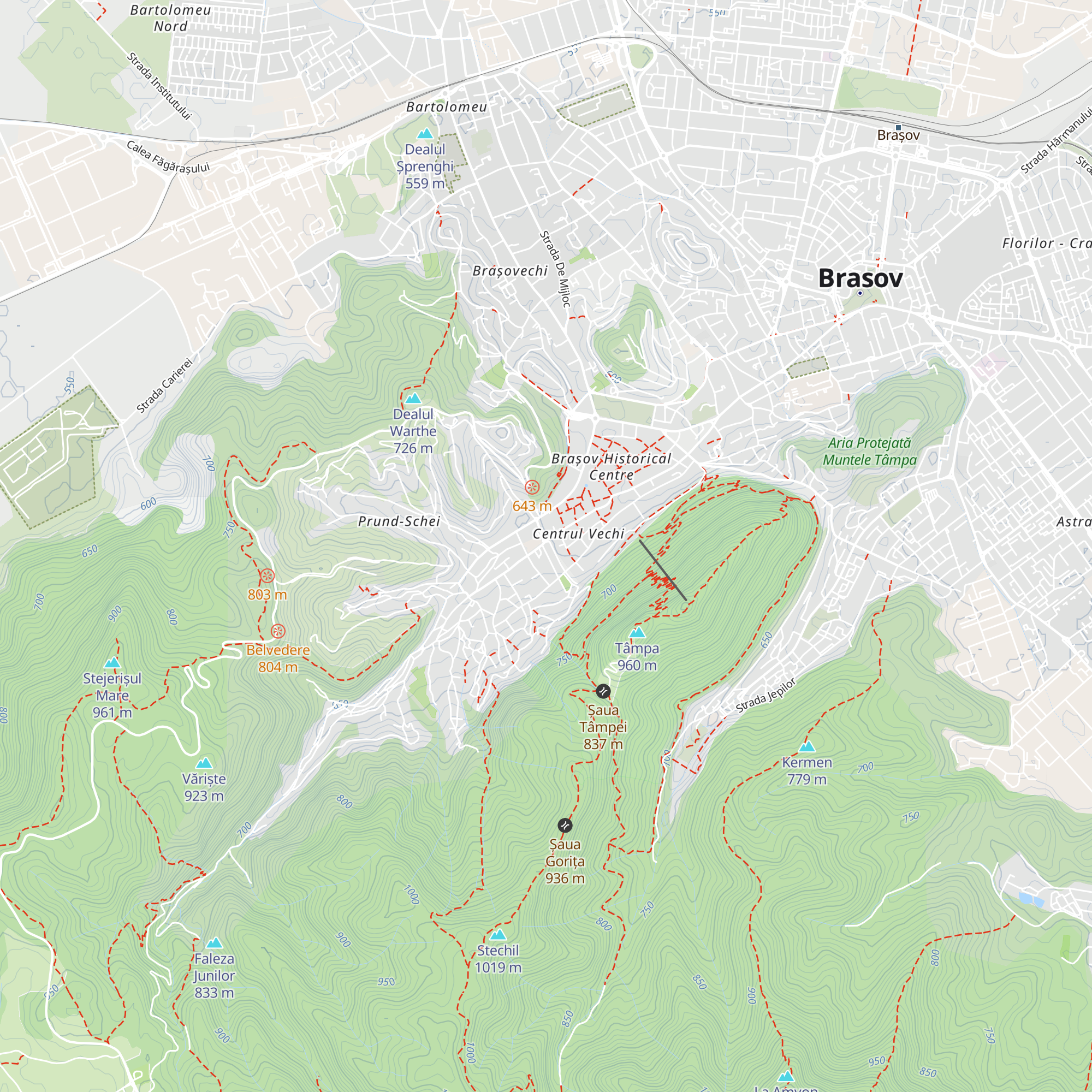 Tourist Information map