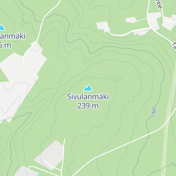 Map of Sivulanmäki