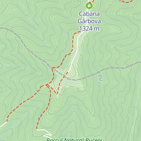 Map of Clăbucetul Taurului