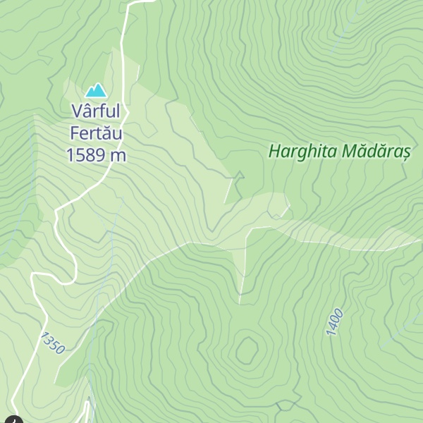 Map of Muntele Mic