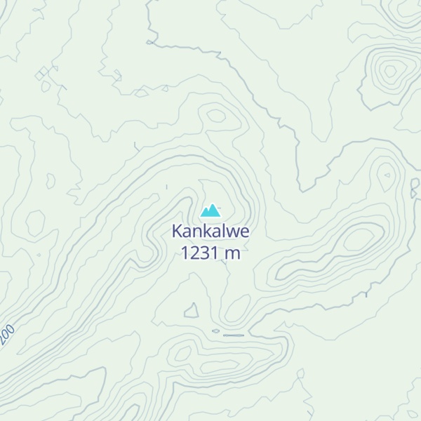 Map of Kankalwe