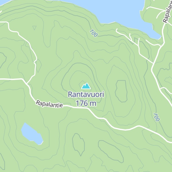 Map of Rantavuori