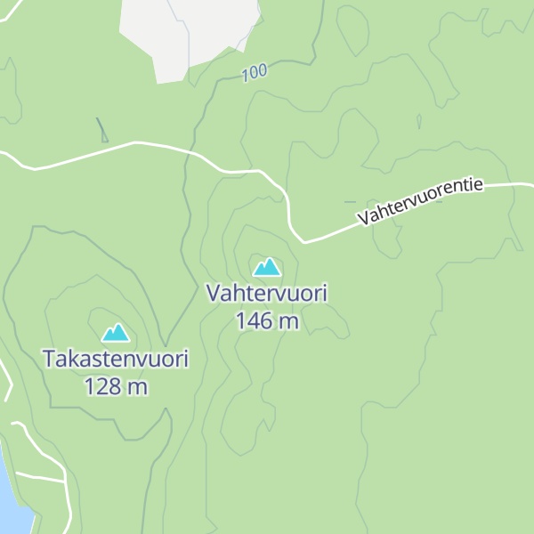 Map of Vahtervuori