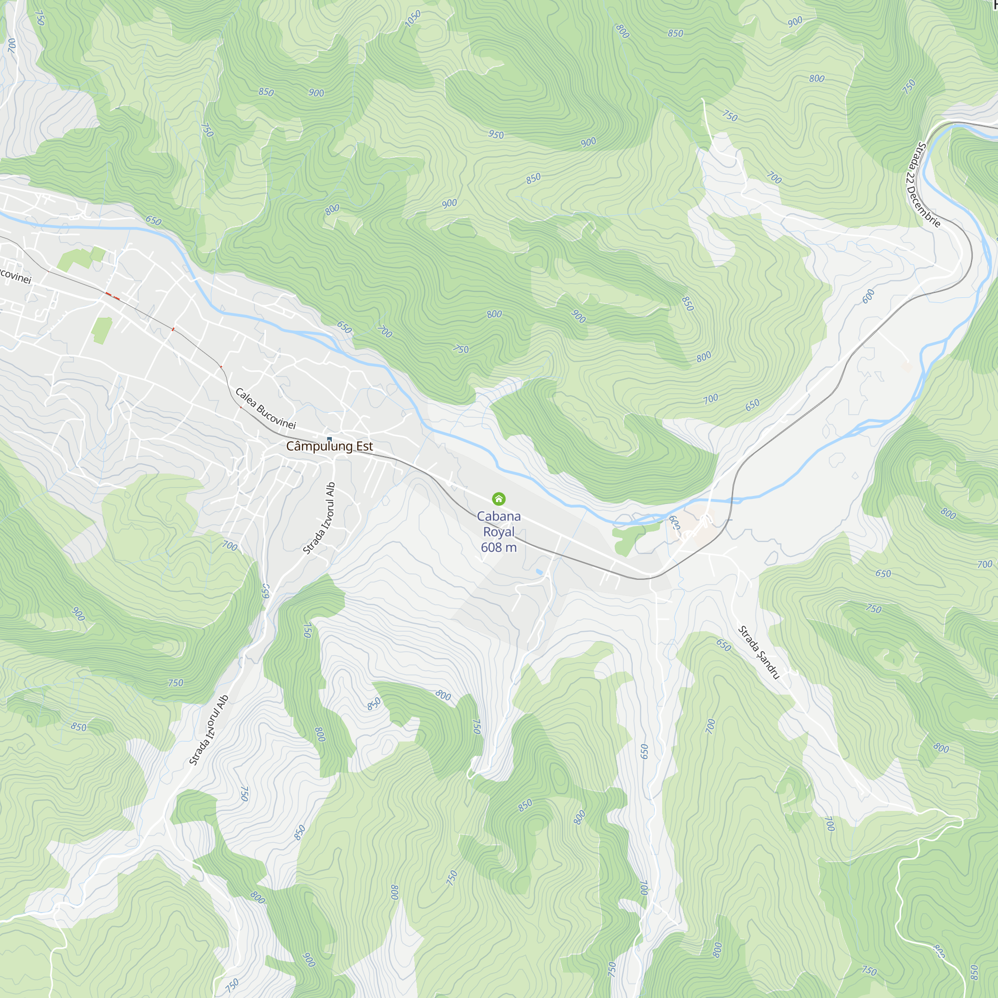 Cabana Royal map