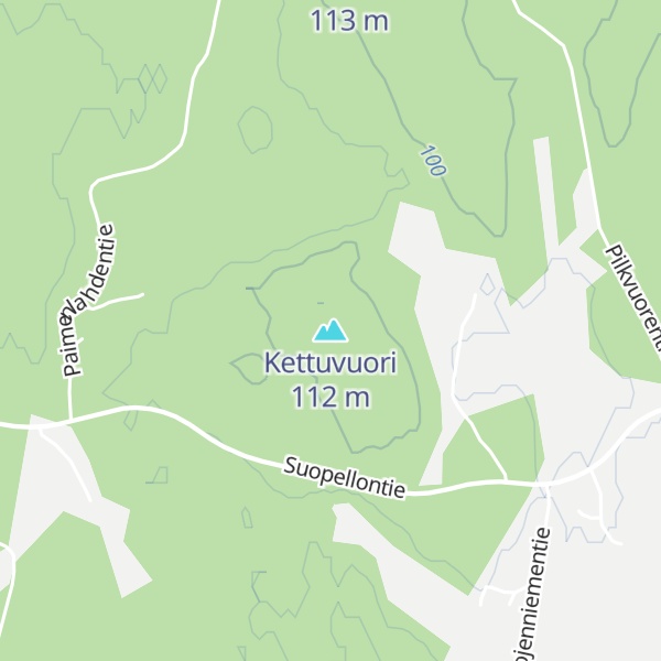 Map of Kettuvuori
