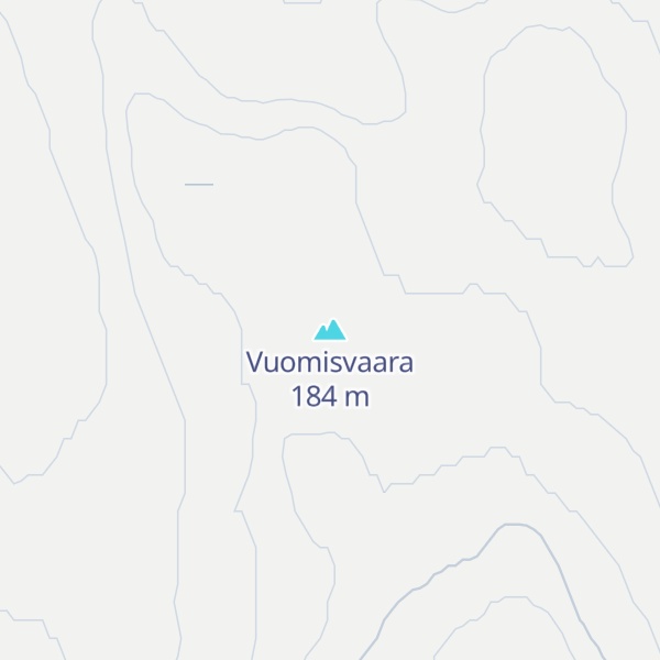 Map of Vuomisvaara