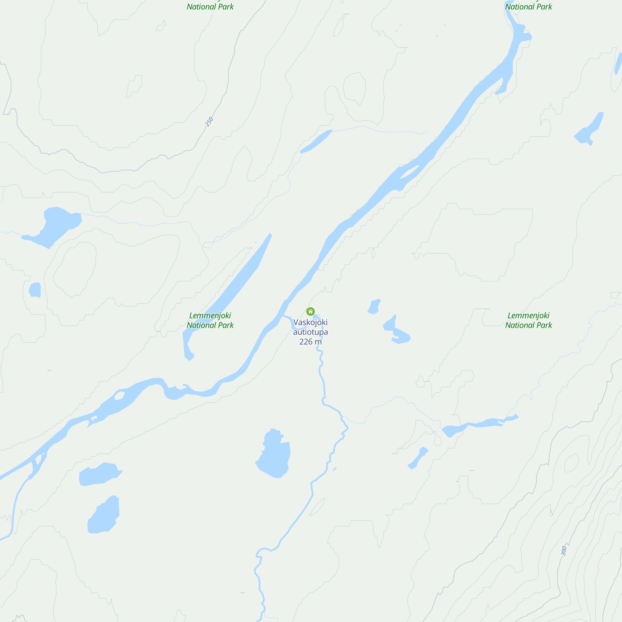 Vaskojoki varaustupa map