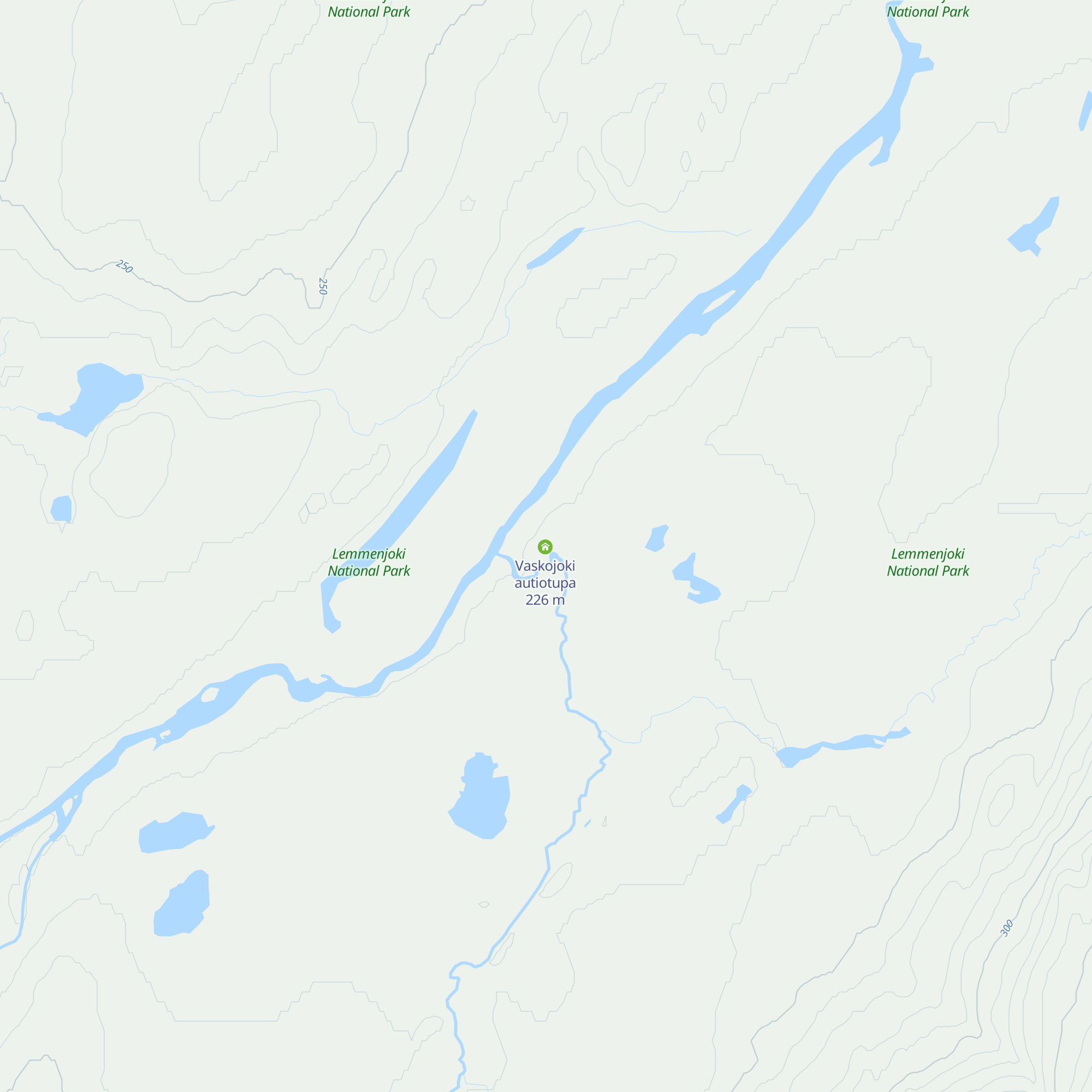 Vaskojoki varaustupa map