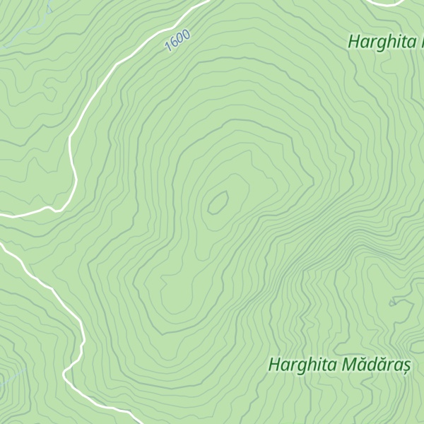 Map of Harghita Racoșului