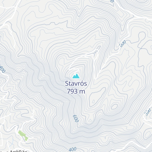 Map of Stavrós