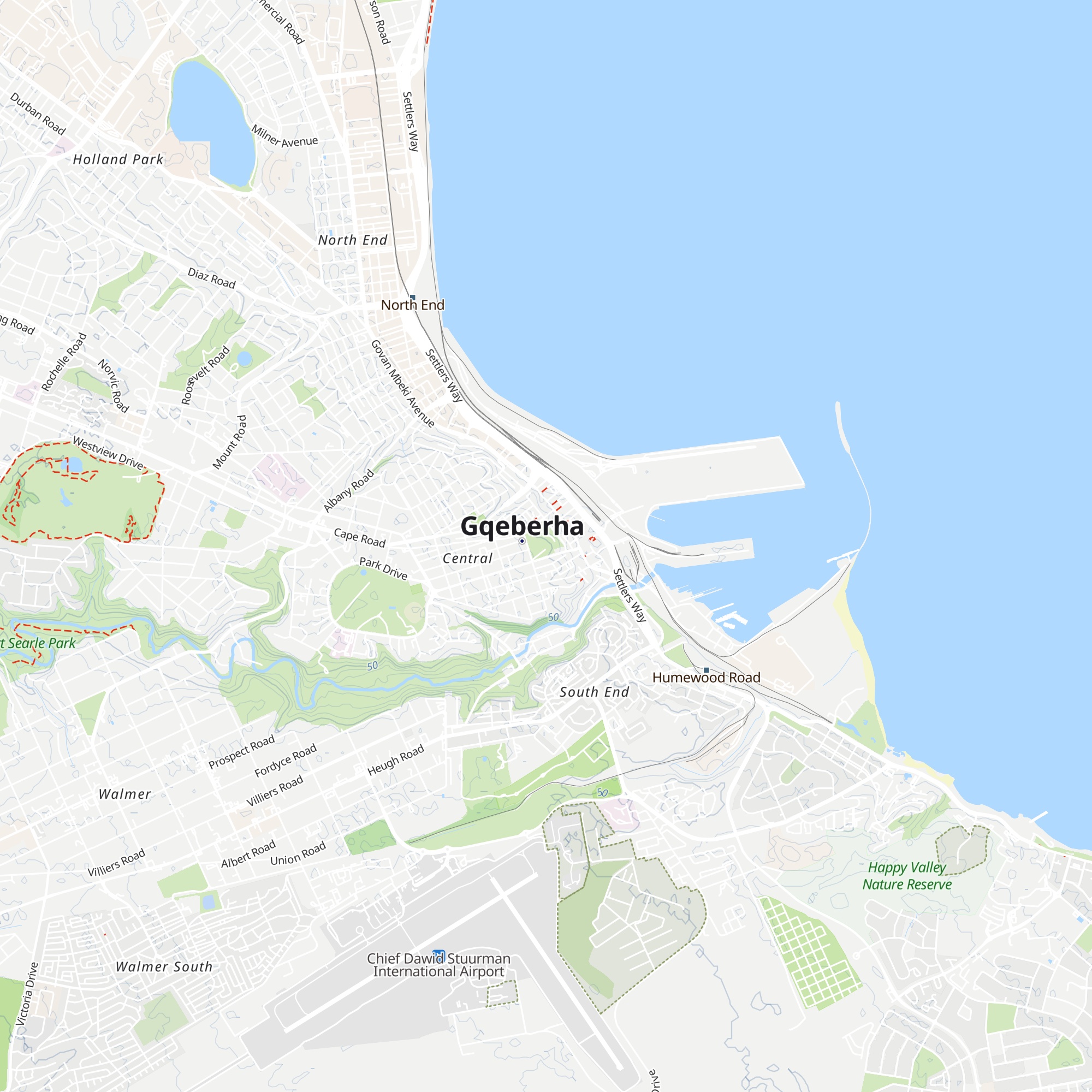 Nelson Mandela Bay Tourism Information Centre map
