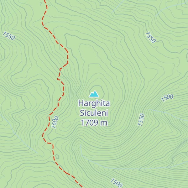Map of Harghita Siculeni