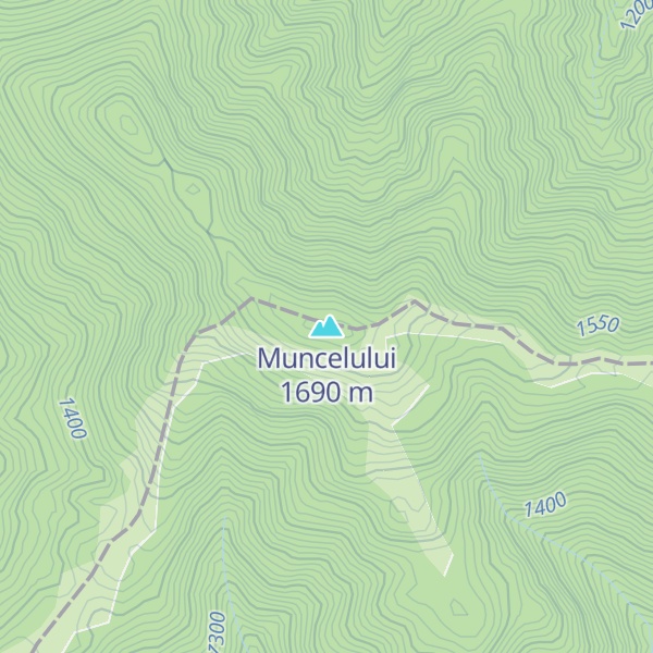 Map of Muncelului