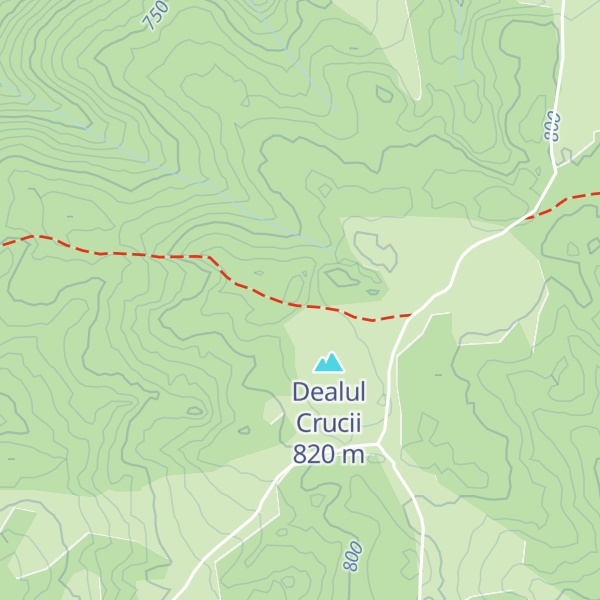 Map of Refugiul Dealul Crucii
