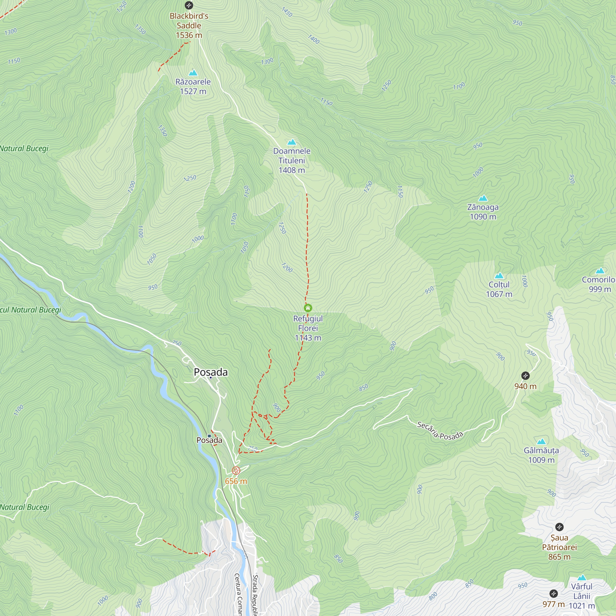 Refugiul Florei map