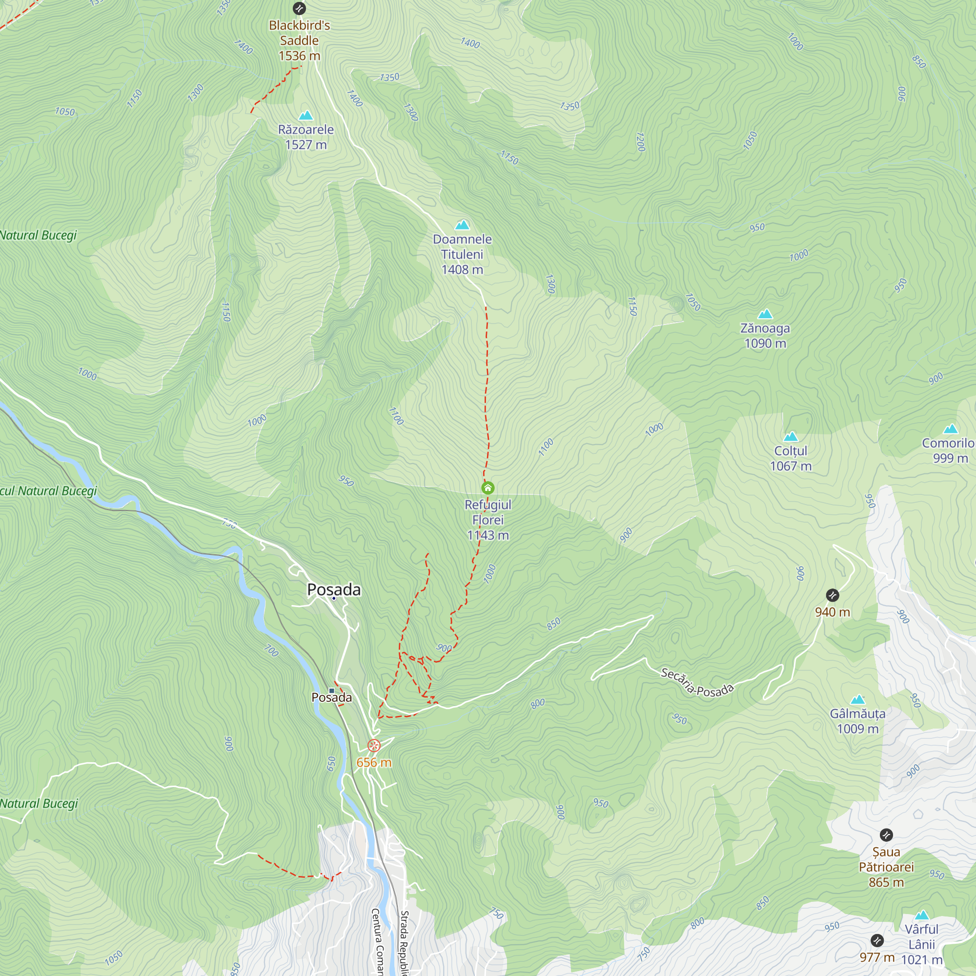 Refugiul Florei map