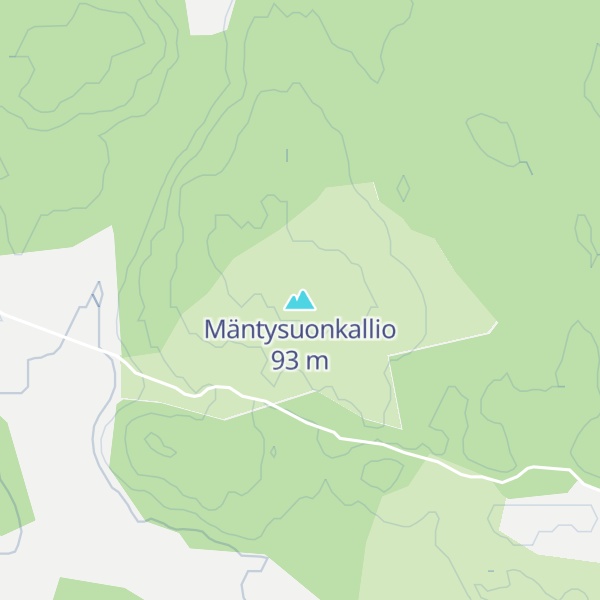 Map of Mäntysuonkallio