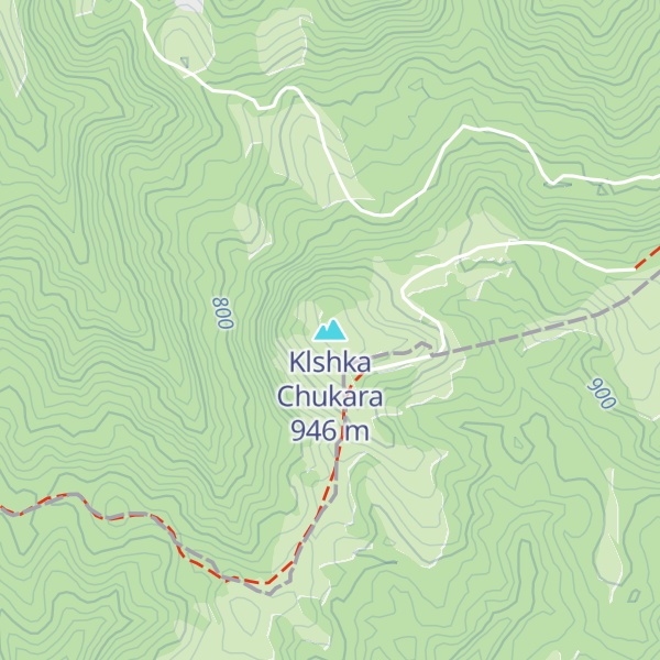 Map of Klshka Chukara