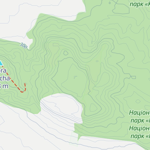 Map of Hora Sokolyna