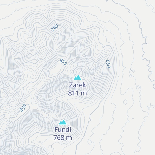 Map of Zarek