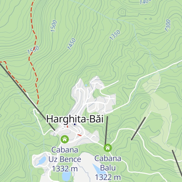 Map of Cabana Mandel vendégház