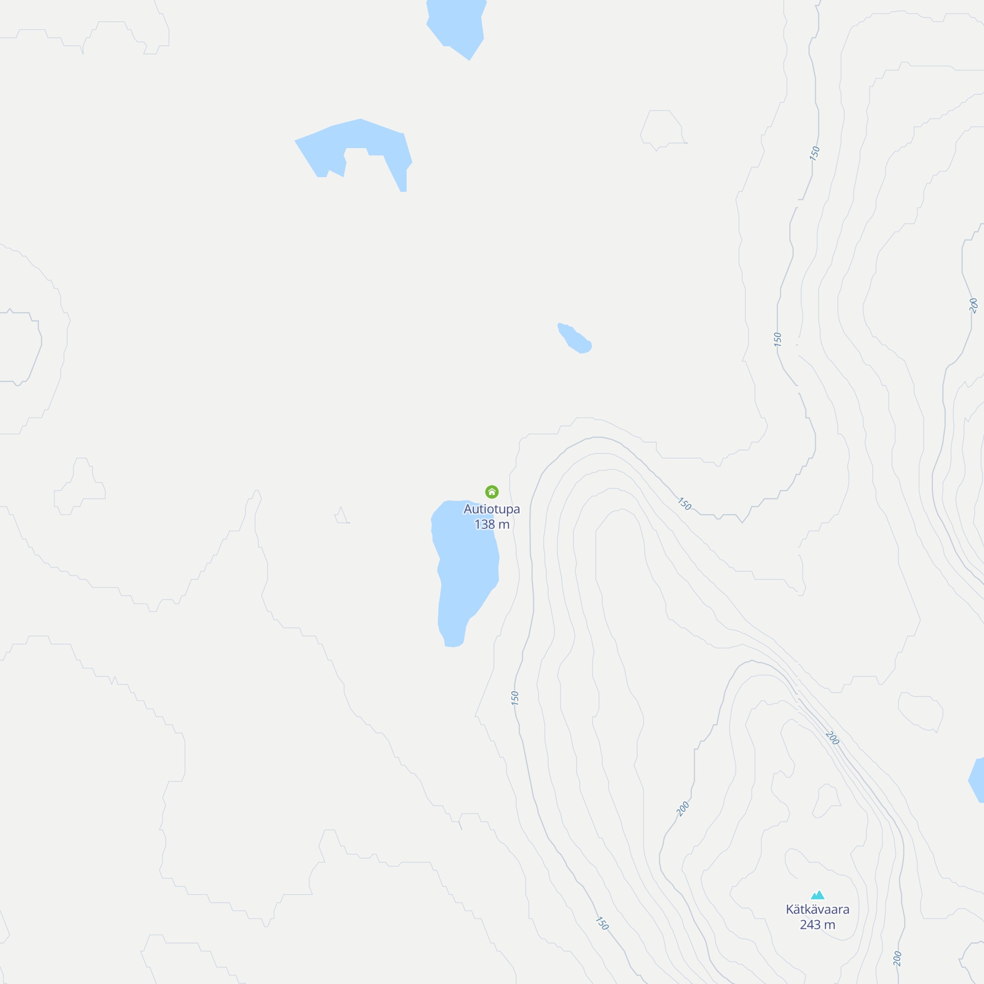 Autiotupa map