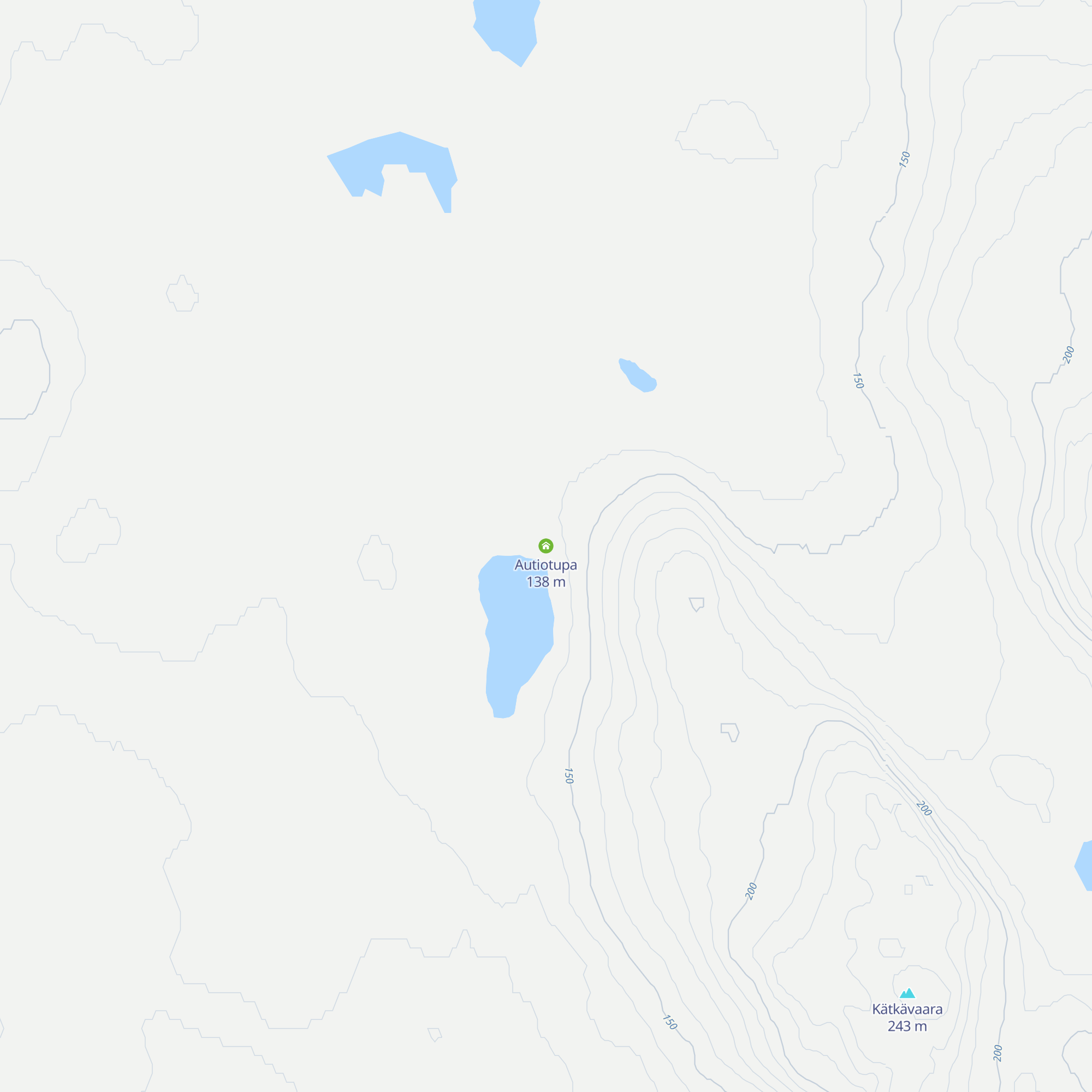 Autiotupa map